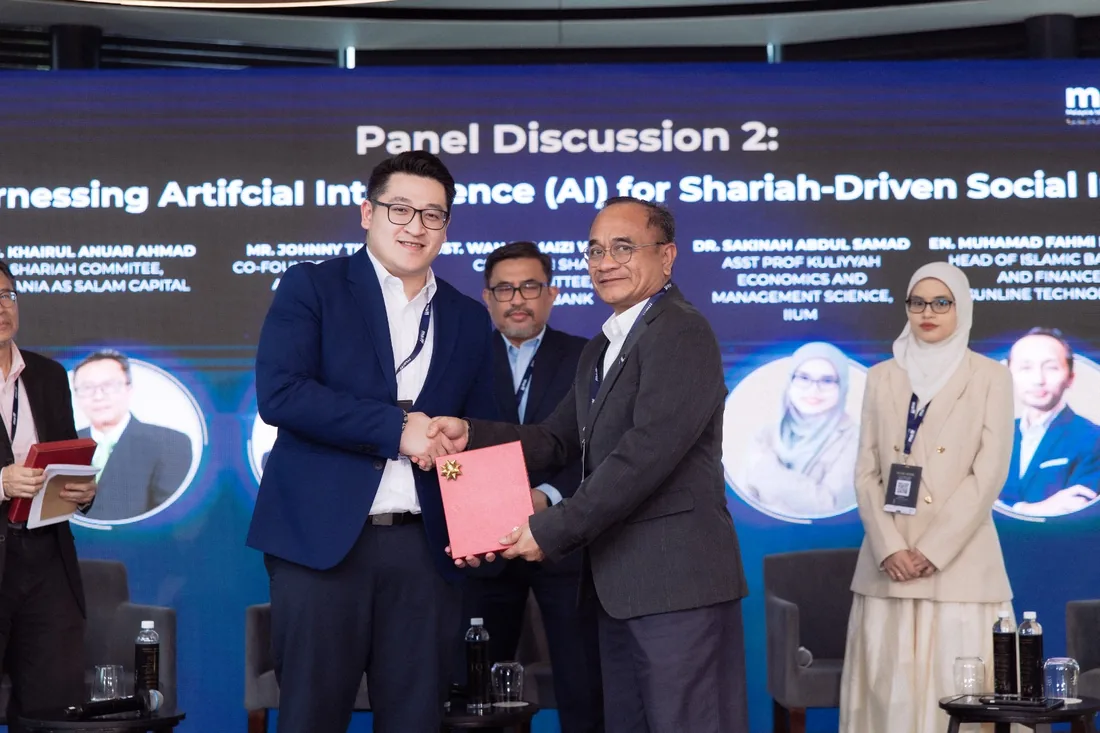 Forum speaker at the Malaysia Islamic Fintech Forum